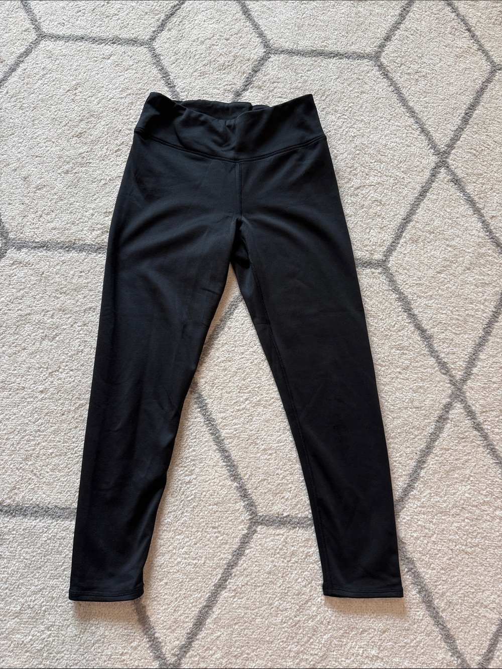 Cuddl Duds Thermal Guard Fleece-Lined Leggings - Black